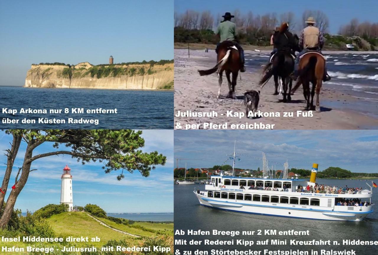 Ferien Wohnungen Arkonablick Juliusruh Bagian luar foto